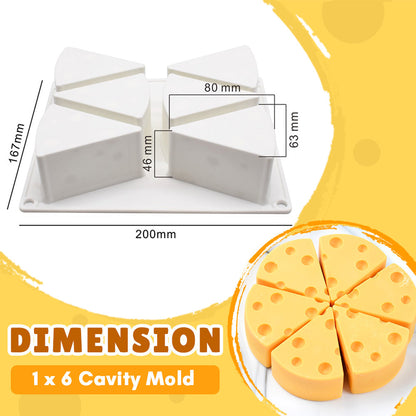 3D Cartoon Cheese Mold